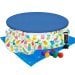 Детский надувной бассейн Intex 59469-3 «Ананас», 132 х 28 см, с мячом и кругом, с шариками 10 шт, тентом, подстилкой, насосом - 1