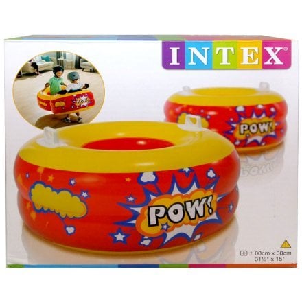 Надувна іграшка «Бампер», Intex 44601, 2 круги-буфери, з ручками, 80 х 38 см. - 3