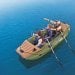 Трехместная надувная лодка Bestway 65008, NEVA III, 316 х 124 см, зеленая - 11