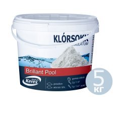 Быстрорастворимый шок хлор препарат для очищення от слизи Kerex 80029, 5 кг (Венгрия)