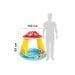Дитячий надувний басейн Intex 57114-2 «Грибочок», 102 х 89 см, з навісом, кульками 10 шт, підстилкою, насосом - 3