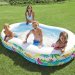 Дитячий надувний басейн Intex 56490-1 «Райська Лагуна», 262 х 160 х 46 см, з кульками 10 шт - 3