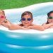 Детский надувной бассейн Bestway 54117-3, голубой, 262 х 157 х 46 см, с шариками 10 шт, тентом, подстилкой, насосом - 4
