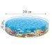 Бассейн детский каркасный Intex 58472 «Океанский риф»,  244 х 46 см - 4