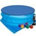 Дитячий надувний басейн Intex 58431-3 «Літаюча тарілка», 188 х 46 см, з кульками 10 шт, тентом, підстилкою та насосом - 1