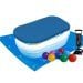 Дитячий надувний басейн Intex 57482-3 «Морські друзі», 163 х 107 х 46 см, з кульками 10 шт, тентом, підстилкою, насосом - 1