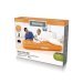 Надувне ліжко Bestway 67918, 89 х 158 х 18 см, оранжеве, з ручним насосом. Односпальне - 6