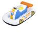 Дитячий надувний плотик для катання Bestway 41480 «Спорткар», 110 х 75 см - 1