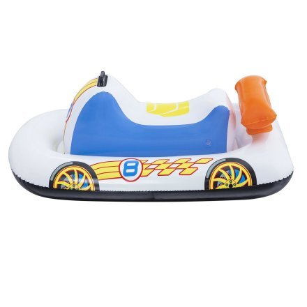 Дитячий надувний плотик для катання Bestway 41480 «Спорткар», 110 х 75 см - 2