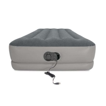 Надувне ліжко Intex 64114, 152 х 203 х 30 см, вбудований електронасос від USB. Двоспальне - 2