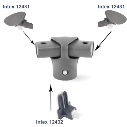 Т-образный соединитель (шарнир) Intex 12427 - 3