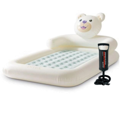 Дитяче надувне ліжко Intex 66814, 114 х 178 х 71 см (71 х 132 х 10 см) з ручним насосом. Односпальне