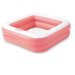Дитячий надувний басейн Intex 57100, рожевий, 86 х 86 х 25 см - 1