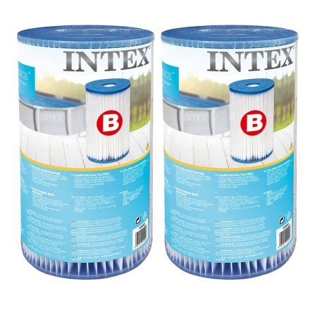 Сменный картридж для фильтр насоса Intex 29005 тип «B» 2 шт, 14.5 х 25 см - 3