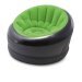 Надувное кресло Intex 66581, 112 х 109 х 69 см, зеленое - 1