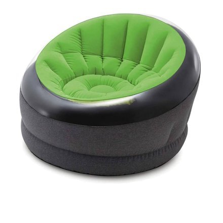 Надувне крісло Intex 66582, 112 х 109 х 69 см, зелене - 1