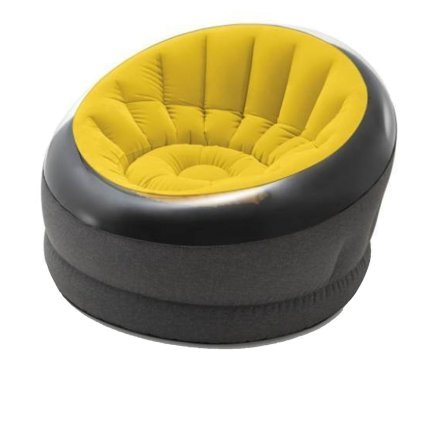 Надувное кресло Intex 66582, 112 х 109 х 69 см, желтое - 1