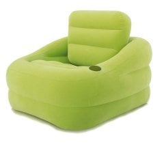 Надувное кресло Intex 68586, 97 х 107 х 71 см, зеленое
