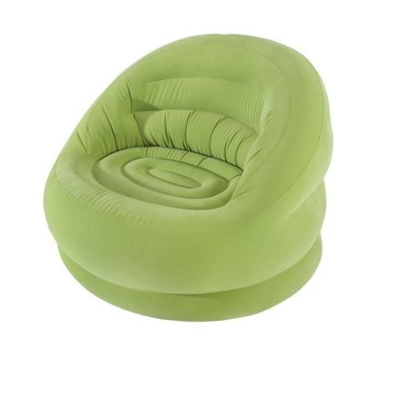 Надувне крісло Intex 68577, 112 см x 104 см x 79 см, зелене - 1