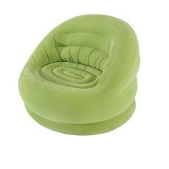 Надувне крісло Intex 68577, 112 см x 104 см x 79 см, зелене