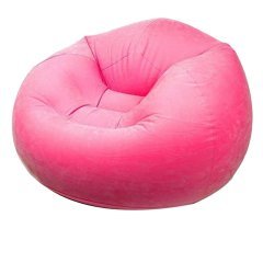 Надувное кресло Intex 68569, 107 х 104 х 69 см, розовое