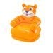 Дитяче надувне крісло «Тигр» Intex 68556, 65 х 64 х 74 см, оранжеве - 1