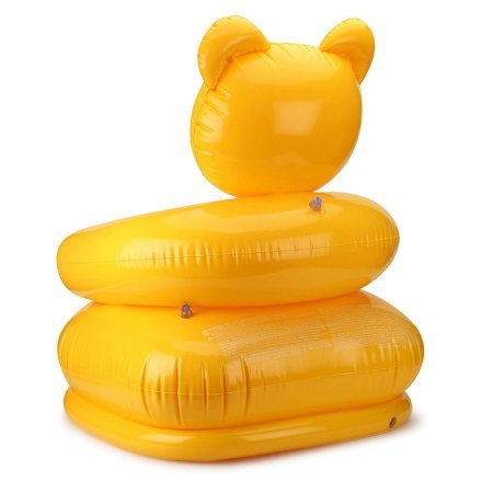 Дитяче надувне крісло «Ведмедик» Intex 68556, 65 х 64 х 74 см, жовте - 4