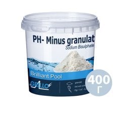 pH-мінус для басейну Grillo 80414. Засіб для зниження рівня pH (Німеччина) 400 г