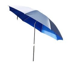 Зонт пляжный InPool MH-2712, система "Антиветер", 162 см, серо-синий