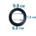 Уплотнительное кольцо Intex 10255 к гайке и соединителю (для бассейна на отверстиях) - 1