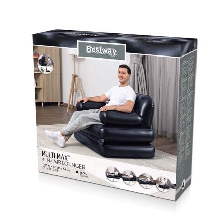 Надувное раскладное кресло Bestway 75114, 191 х 97 х 64 см - 8