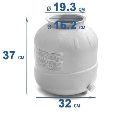 Резервуар для піску (колба) Intex 12712 (11804), 23 кг піску - 1