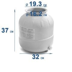 Резервуар для піску (колба) Intex 12712 (11804), 23 кг піску