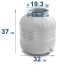 Резервуар для песка (колба)  Intex 12712 (11804), 23 кг песка - 1