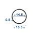 Ущільнювальне кільце для кришки картриджного фільтра Intex 10492 (11330) - 1