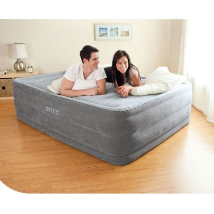 Надувная кровать Intex 64418-2, 152 х 203 х 56 см, встроенный электронасос, подушки. Двухспальная - 3