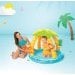 Дитячий надувний басейн Intex 58417 «Тропічний острів», 102 х 86 см, з навісом - 2