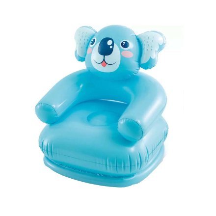 Детское надувное кресло «Коала» Intex 68556, 66 х 64 х 71 см, голубое - 1