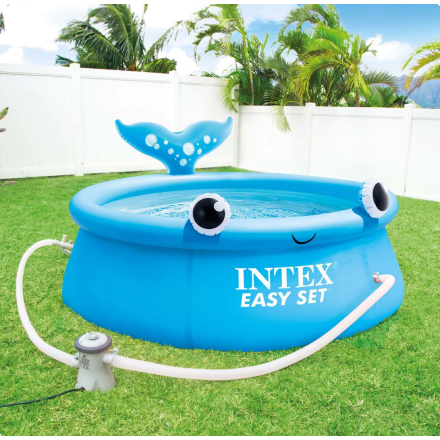 Надувной бассейн «Веселый кит»  Intex 26102, 183 х 51 см - 2