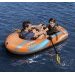 Полутораместная надувная лодка Bestway 61142 NE, Kondor 2000 Raft set (Hydro Force), 185 х 97 см,  (весла, ручной насос). 2-х камерная - 2