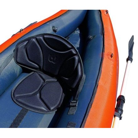 Двухместная надувная байдарка (каяк) Bestway 65052 Ventura Kayak, 330 х 86 см, (весла, ручной насос) - 9
