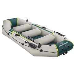 Четырехместная надувная лодка Bestway 65157 Ranger Elite X4 Raft set, 320 х 148 см, с веслами и насосом