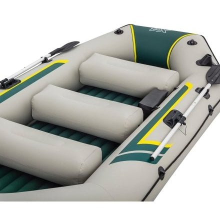 Чотиримісний надувний човен  Bestway 65157 Ranger Elite X4 Raft set, 320 х 148 см, з веслами та насосом - 6