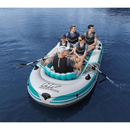 П\'ятимісний надувний човен Bestway 65159 Adventure Elite X5 Raft set, 364 х 166 см, з веслами та насосом - 3