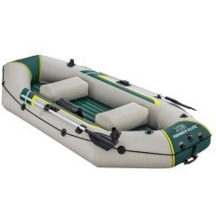 Трехместная надувная лодка Bestway 65160 Ranger Elite X3 Raft set, 295 х 130 см, с веслами и насосом