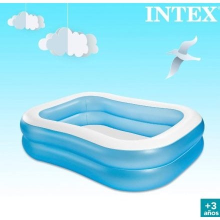Дитячий надувний басейн Intex 57180 «Сімейний», 203 х 152 х 48 см - 6
