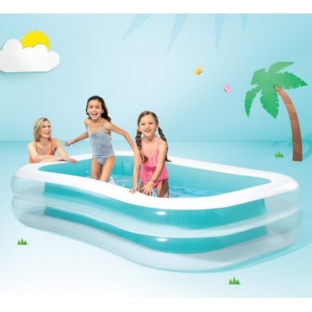 Дитячий надувний басейн Intex 56483, «Сімейний», 262 х 175 х 56 см - 2