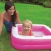 Детский надувной бассейн Intex 57100, розовый, 85 х 85 х 23 см - 2