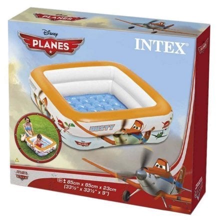 Дитячий надувний басейн Intex 57102 «Літаки», 85 х 85 х 23 см - 3
