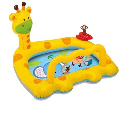 Детский надувной бассейн Intex 57105 «Жираф», 112 х 91 х 72 см - 1